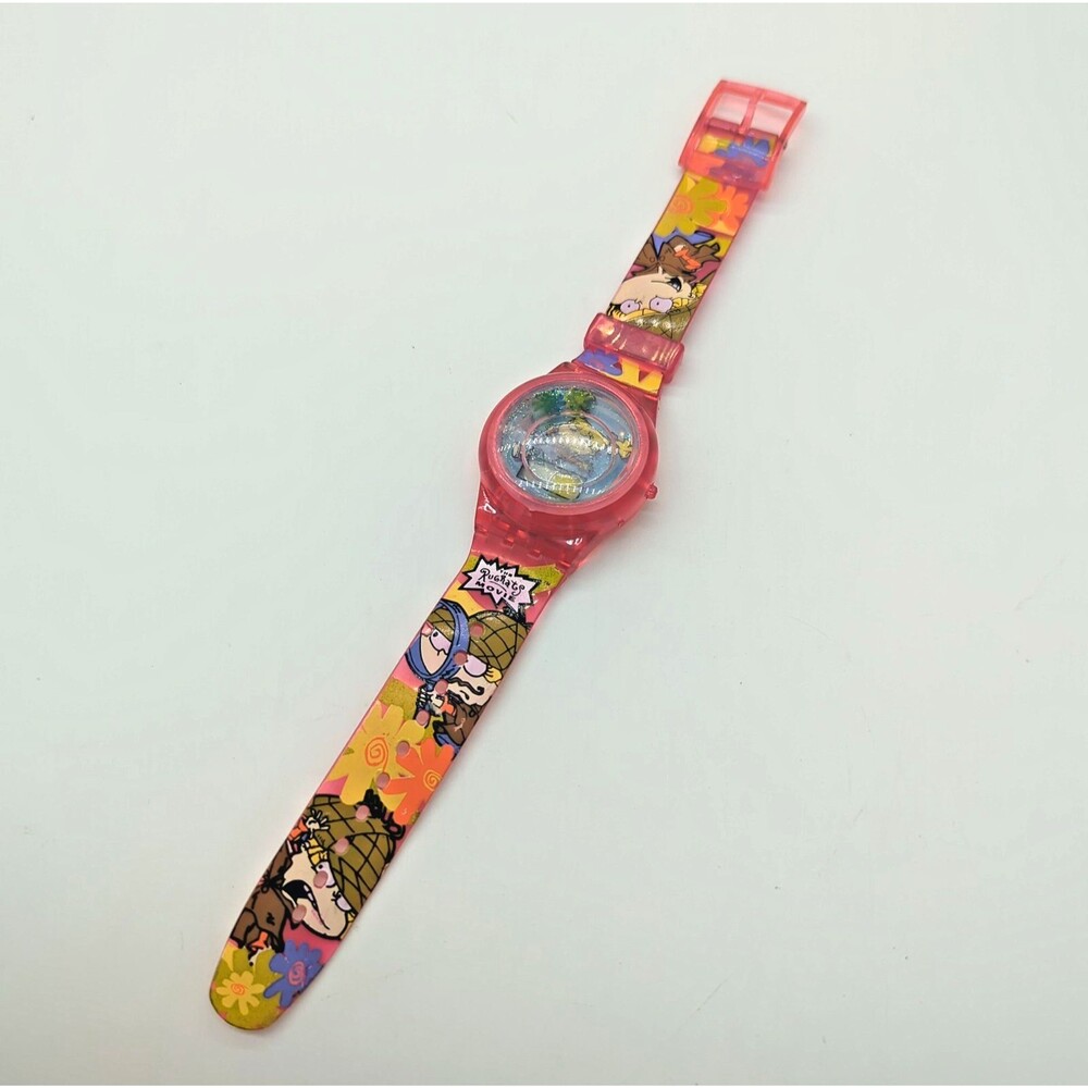The Rugrats Movie Watch Angelica Floating Flowers Burger King Promo Untested